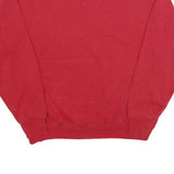 LEE Mens Red Apple Farm Cotton Blend Crew Neck L Sweatshirt Pullover Casual