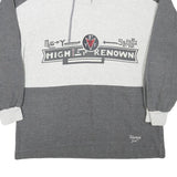 TRIUMPH Mens Grey & Cream High Renown Crew Neck XS Cotton Blend Pullover