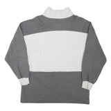 TRIUMPH Mens Grey & Cream High Renown Crew Neck XS Cotton Blend Pullover