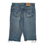 Levis Denim Shorts - 32W 11L Blue Cotton