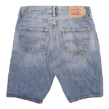 LEVI'S Mens Denim Blue Casual Shorts Size L W30 Cotton Blend