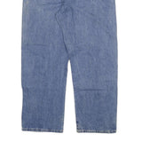 DICKIES Mens Jeans Blue Regular Straight Denim Medium W42 L30 Workwear Durable