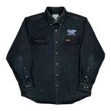 Carhartt Denim Shirt - Large Black Cotton