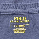 Polo By Ralph Lauren T-Shirt - Large Navy Cotton