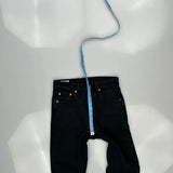 Levis Skinny Jeans - 27W UK 8 Black Cotton