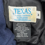 Wb Texas Letter Jackets Varsity Jacket - Medium Navy Leather