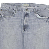 WRANGLER Mens Denim Blue Loose Straight Shorts 4XL W40 Casual Cotton Blend