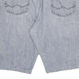 WRANGLER Mens Denim Blue Loose Straight Shorts 4XL W40 Casual Cotton Blend