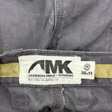 Mountain Khakis Shorts - 38W 11L Gray Cotton