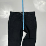 Carhartt Carpenter Pants - 38W 30L Black Cotton