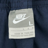 Nike Tracksuit - Large Blue Polyester
