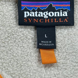 Synchilla Patagonia Snap-T Fleece - Large Beige Polyester