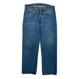 501 Levis Jeans - 32W 31L Blue Denim