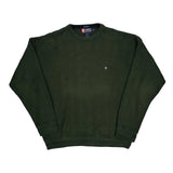 Chaps Ralph Lauren Sweater - Large Green Cotton