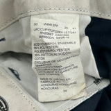 Dickies Shorts - 34W 11L Navy Polyester Blend