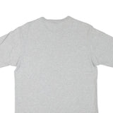 CHAMPION Womens Grey Pink Logo Graphic T-Shirt L Short Sleeve Crew Neck