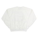 NORTHWEST KNITTING MILLS Mens White Cotton Crew Neck L 737-500 Airplane Print
