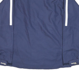 REEBOK Mens Blue & White Crusaders Sports Program Track Jacket XL Polyester