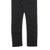 TOMMY HILFIGER Mens Jeans Black Slim Skinny Denim W32 L32 Classic Zip Cotton
