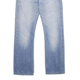LEVI'S 506 Mens Jeans Blue Regular Straight Denim Medium W30 L34 Classic Fit