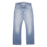LEVI'S 506 Mens Jeans Blue Regular Straight Denim Medium W30 L34 Classic Fit