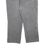 DICKIES Mens Grey Regular Fit Straight Cotton Blend Denim Jeans W38 L25 Classic