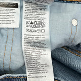 505 Levis Jeans - 32W 31L Blue Cotton