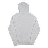 ADIDAS Mens Grey Hoodie S Cotton Pullover Logo Sweatshirt Lightweight
