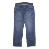 LEVI'S 514 Classic Mens Jeans Blue Classic Straight Denim Medium W36 L32