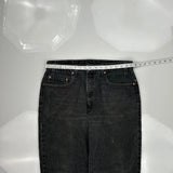 Levis Jeans - 34W 32L Black Cotton