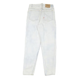 ZANTOS Womens Regular Fit Denim Jeans Acid Wash W30 L31 Patch Design