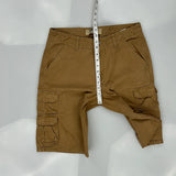 Wrangler Cargo Shorts - 34W 11L Brown Cotton
