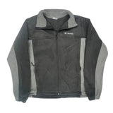 Columbia Fleece Jacket - XL Gray Polyester