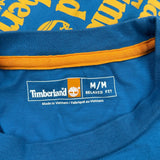 Relaxed Fit Timberland T-Shirt - Medium Blue Cotton