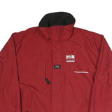 HELLY HANSEN Mens Red Classic Jacket L Polyester Blend Zip H&R Gastro Logo