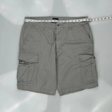 Levis Cargo Shorts - 38W 10L Grey Cotton