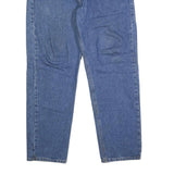 CARHARTT Mens Relaxed Jeans Blue Denim W33 L30 Classic Cotton Zip Pocket Design
