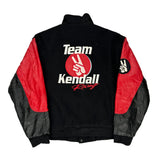 Vintage Team Kendall Racing Identity Graphic Varsity Jacket - XL Black Polyester