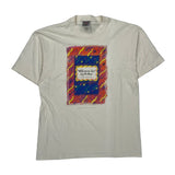 Walter Lingham Quote Oneita Graphic T-Shirt - XL Cream Cotton