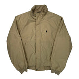 Polo By Ralph Lauren Harrington Jacket - Large Beige Cotton