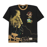 Africa Adventure Akcess Graphic T-Shirt - 3XL Black Cotton