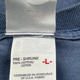 Moose Is Loose Disney Cartoon T-Shirt - Large Blue Cotton