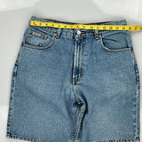 Calvin Klein Denim Shorts - 31W 9L Light Wash Cotton