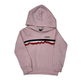 Tommy Hilfiger Striped Hoodie - XS Pink Cotton