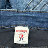 True Religion Skinny Jeans - 24W UK 2 Blue Denim