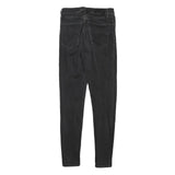 LEVI'S Womens Jeans Black Slim Skinny Denim Medium W27 L31 Zip Cotton Blend