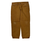 Dickies Carpenter Pants - 36W 30L Brown Cotton