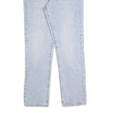 ZARA Womens Light Blue Regular Fit Straight Leg Denim Jeans Cotton W32 L32