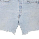 LEVI'S Mens Shorts Blue Casual Denim M W33 Frayed Hem Vintage Style