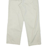 SERGIO TACCHINI Mens Regular Beige Cotton Blend Zip Trousers W31 L29 Casual Wear